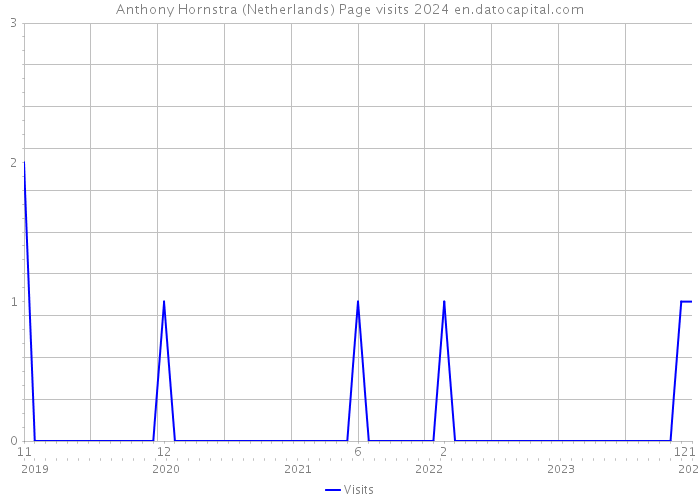 Anthony Hornstra (Netherlands) Page visits 2024 
