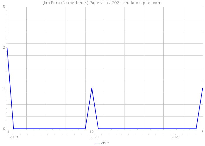 Jim Pura (Netherlands) Page visits 2024 