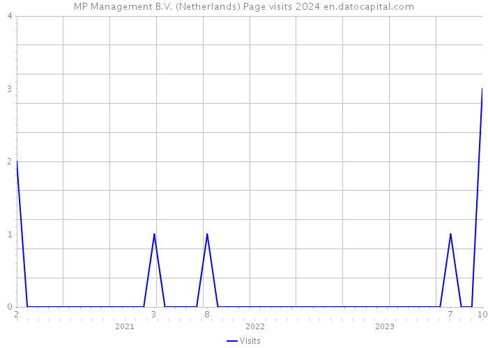 MP Management B.V. (Netherlands) Page visits 2024 