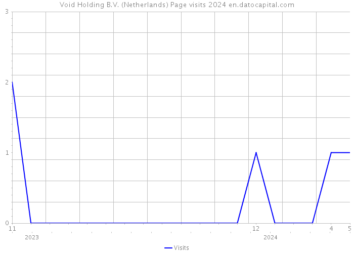 Void Holding B.V. (Netherlands) Page visits 2024 