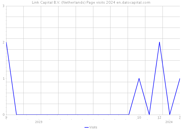 Link Capital B.V. (Netherlands) Page visits 2024 