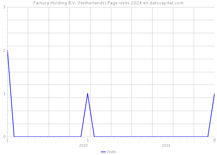 Factura Holding B.V. (Netherlands) Page visits 2024 