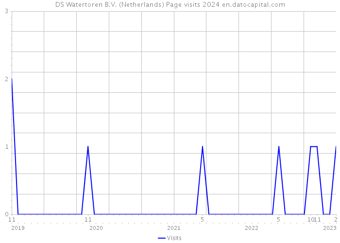 DS Watertoren B.V. (Netherlands) Page visits 2024 