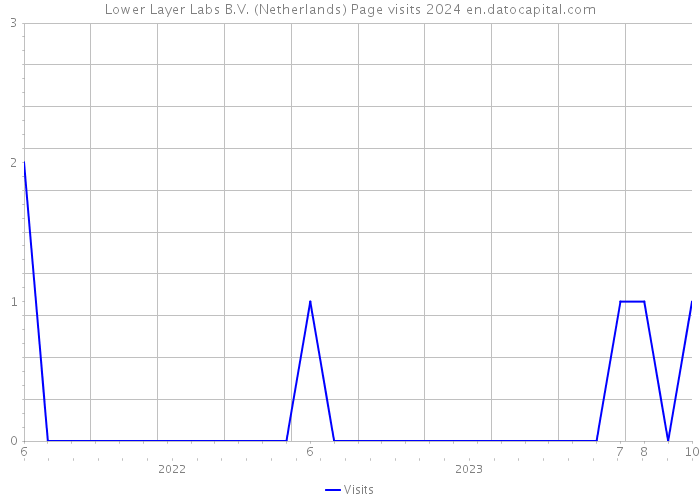 Lower Layer Labs B.V. (Netherlands) Page visits 2024 