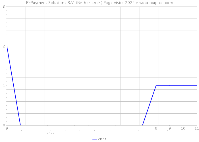 E-Payment Solutions B.V. (Netherlands) Page visits 2024 