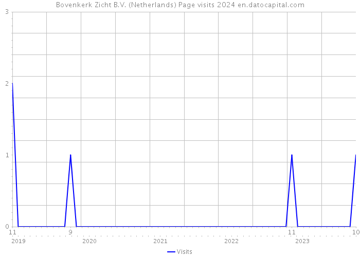 Bovenkerk Zicht B.V. (Netherlands) Page visits 2024 