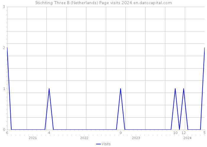 Stichting Three B (Netherlands) Page visits 2024 