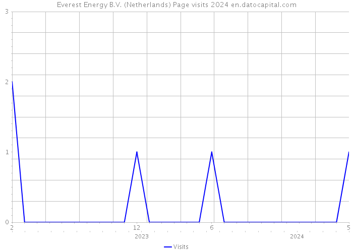 Everest Energy B.V. (Netherlands) Page visits 2024 
