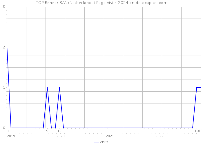 TOP Beheer B.V. (Netherlands) Page visits 2024 