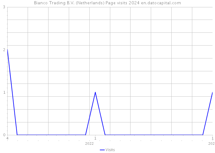 Bianco Trading B.V. (Netherlands) Page visits 2024 