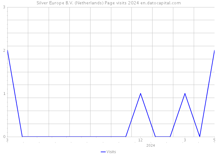 Silver Europe B.V. (Netherlands) Page visits 2024 