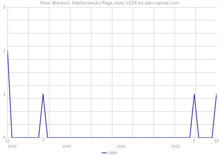 Peter Blankers (Netherlands) Page visits 2024 