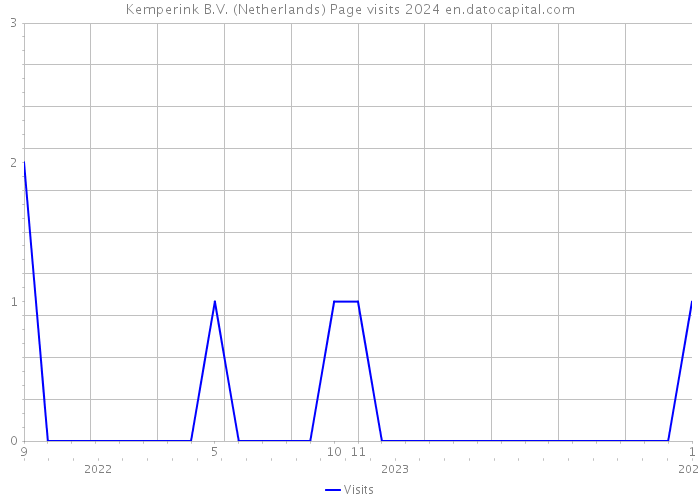 Kemperink B.V. (Netherlands) Page visits 2024 