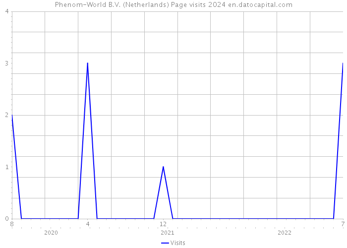 Phenom-World B.V. (Netherlands) Page visits 2024 