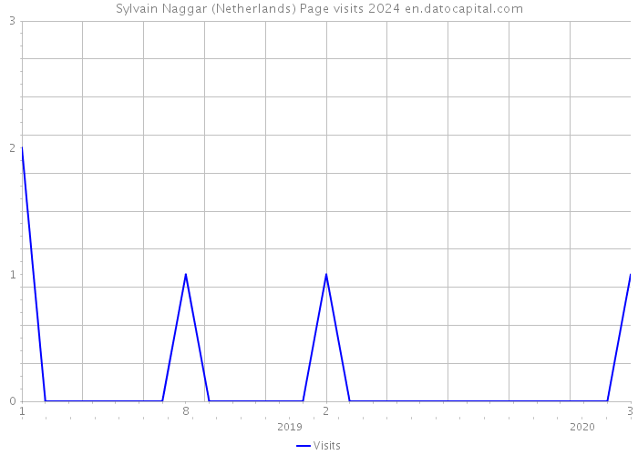 Sylvain Naggar (Netherlands) Page visits 2024 