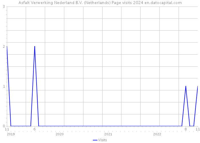 Asfalt Verwerking Nederland B.V. (Netherlands) Page visits 2024 