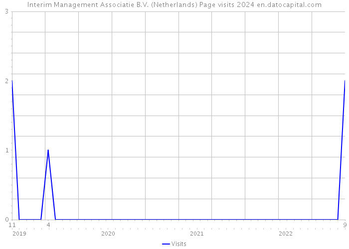 Interim Management Associatie B.V. (Netherlands) Page visits 2024 