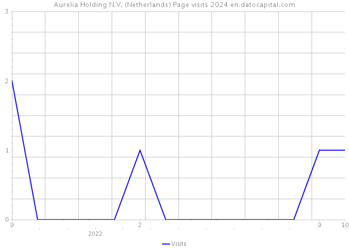 Aurelia Holding N.V. (Netherlands) Page visits 2024 