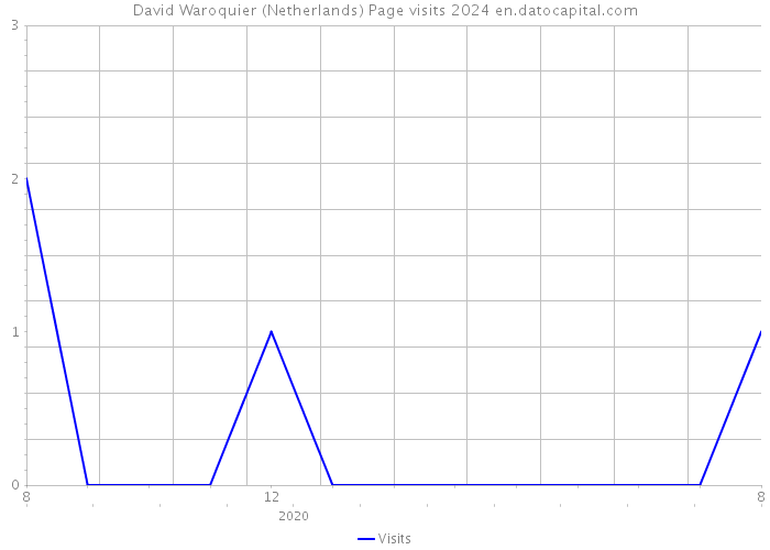 David Waroquier (Netherlands) Page visits 2024 