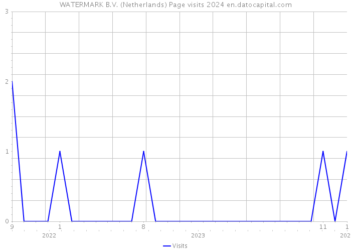 WATERMARK B.V. (Netherlands) Page visits 2024 