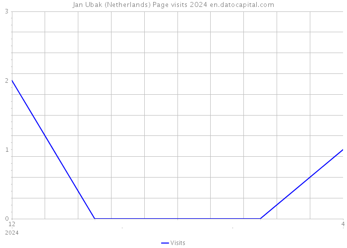 Jan Ubak (Netherlands) Page visits 2024 