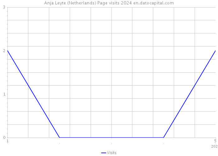 Anja Leyte (Netherlands) Page visits 2024 