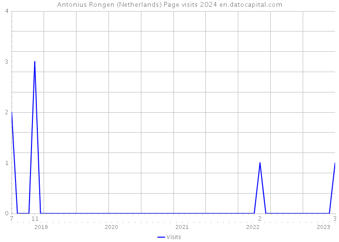 Antonius Rongen (Netherlands) Page visits 2024 