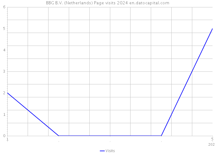 BBG B.V. (Netherlands) Page visits 2024 