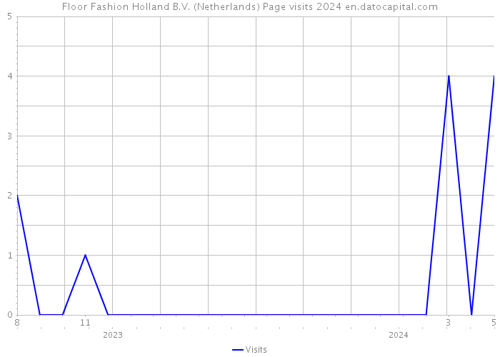 Floor Fashion Holland B.V. (Netherlands) Page visits 2024 