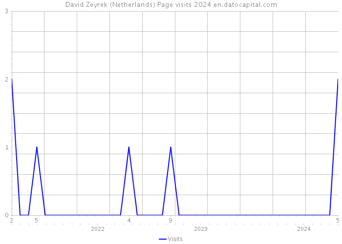 David Zeyrek (Netherlands) Page visits 2024 