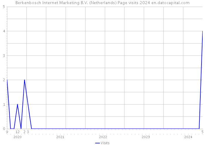 Berkenbosch Internet Marketing B.V. (Netherlands) Page visits 2024 