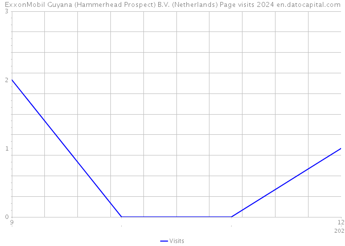 ExxonMobil Guyana (Hammerhead Prospect) B.V. (Netherlands) Page visits 2024 