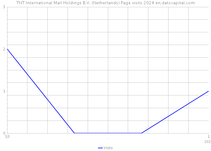 TNT International Mail Holdings B.V. (Netherlands) Page visits 2024 