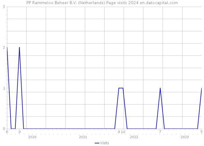 PP Rammeloo Beheer B.V. (Netherlands) Page visits 2024 