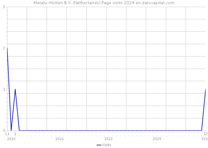 Metalu-Holten B.V. (Netherlands) Page visits 2024 