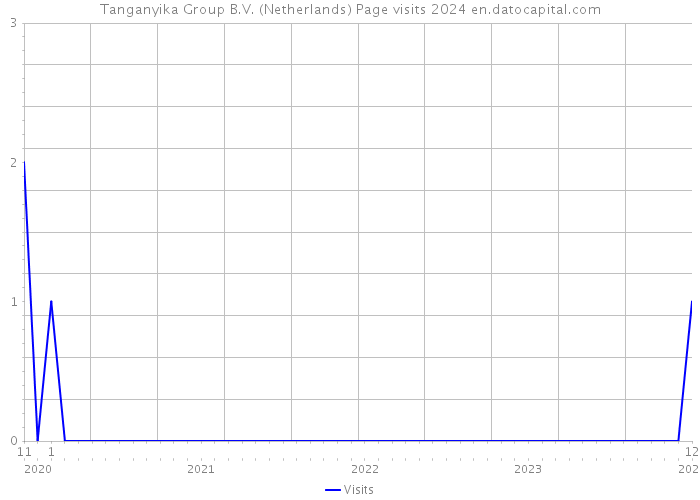 Tanganyika Group B.V. (Netherlands) Page visits 2024 