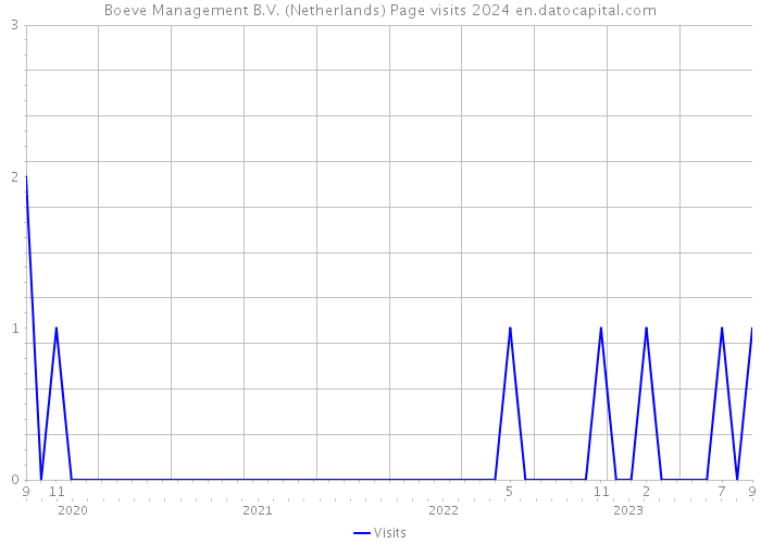 Boeve Management B.V. (Netherlands) Page visits 2024 