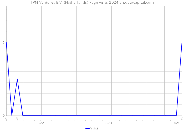 TPM Ventures B.V. (Netherlands) Page visits 2024 