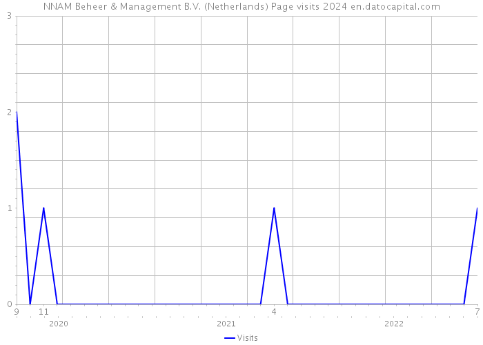 NNAM Beheer & Management B.V. (Netherlands) Page visits 2024 