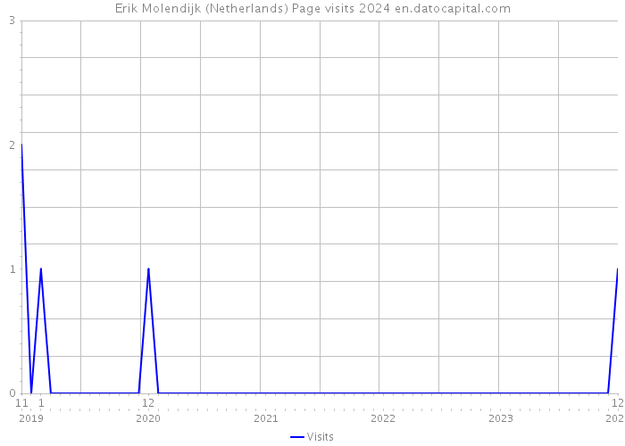 Erik Molendijk (Netherlands) Page visits 2024 