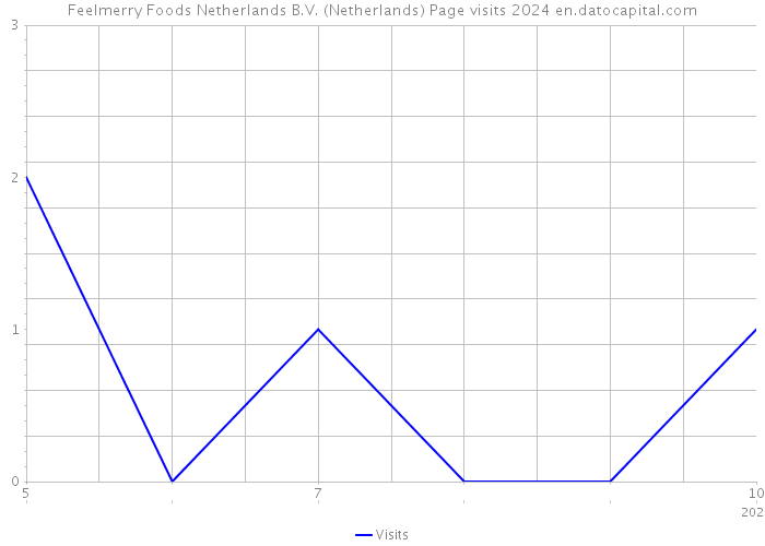 Feelmerry Foods Netherlands B.V. (Netherlands) Page visits 2024 