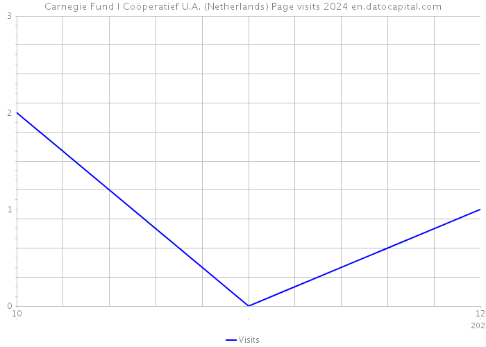 Carnegie Fund I Coöperatief U.A. (Netherlands) Page visits 2024 
