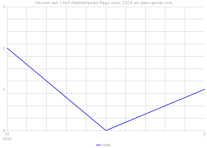 Vincent van 't Hof (Netherlands) Page visits 2024 