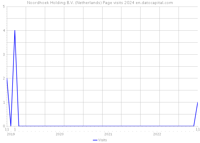 Noordhoek Holding B.V. (Netherlands) Page visits 2024 