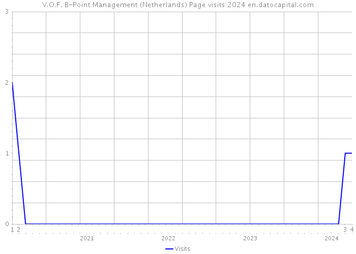 V.O.F. B-Point Management (Netherlands) Page visits 2024 