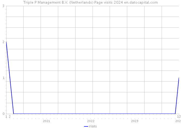 Triple P Management B.V. (Netherlands) Page visits 2024 
