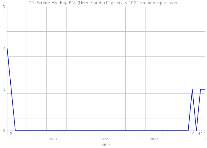 CR-Service Holding B.V. (Netherlands) Page visits 2024 