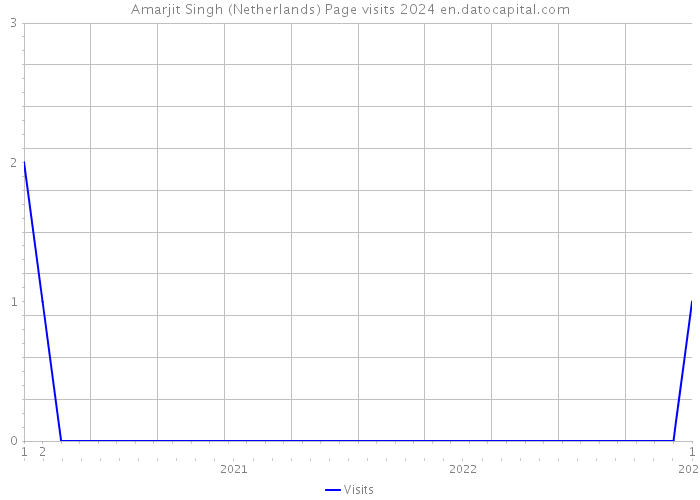 Amarjit Singh (Netherlands) Page visits 2024 