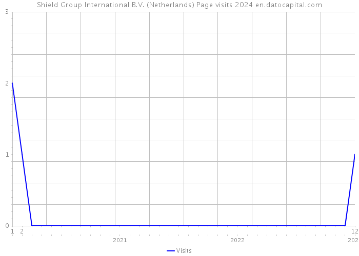 Shield Group International B.V. (Netherlands) Page visits 2024 
