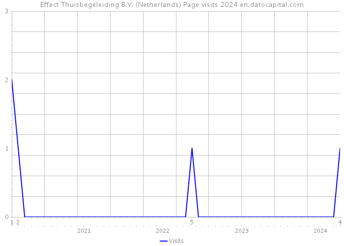 Effect Thuisbegeleiding B.V. (Netherlands) Page visits 2024 